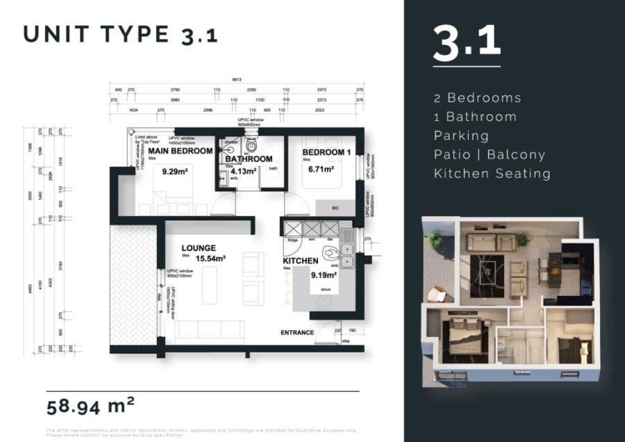 2 Bedroom Property for Sale in Klein Parys Western Cape